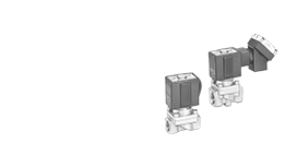 Diaphragm Type Pilot Operated 2-Port Solenoid Valve (2 Way Valve) for High Pressure VXH